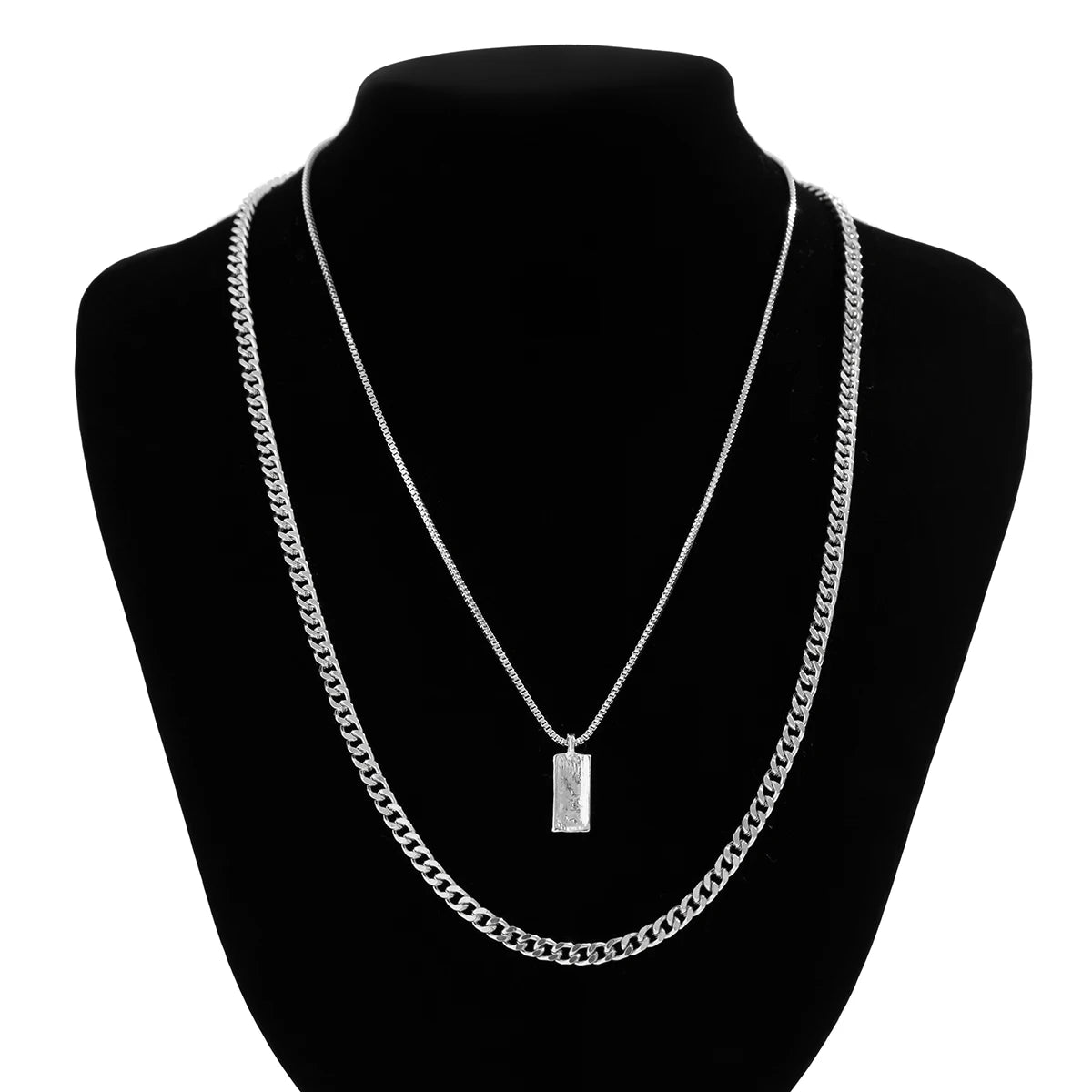 The Pentagon Box Necklace