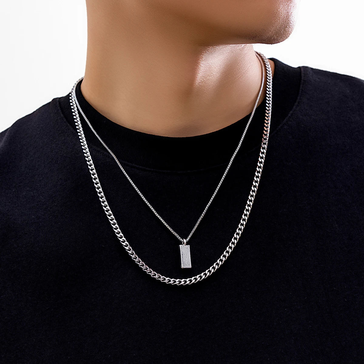 The Pentagon Box Necklace