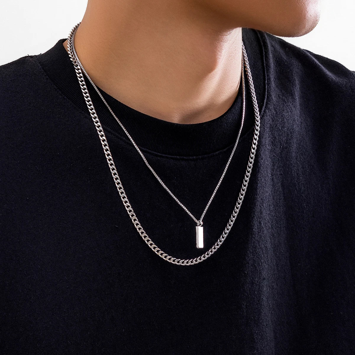The Pentagon Box Necklace