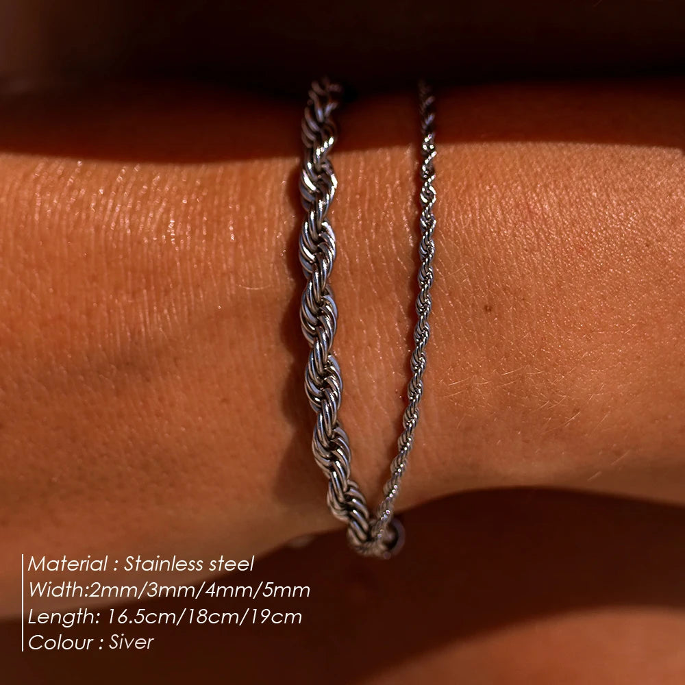 Twisted Rope Bracelet