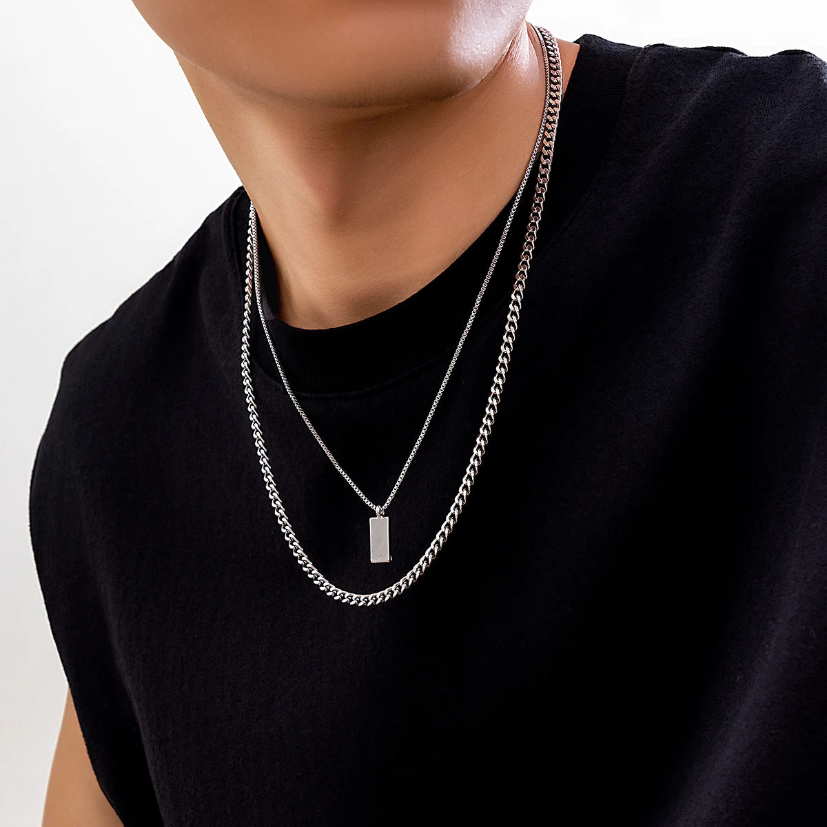 The Pentagon Box Necklace