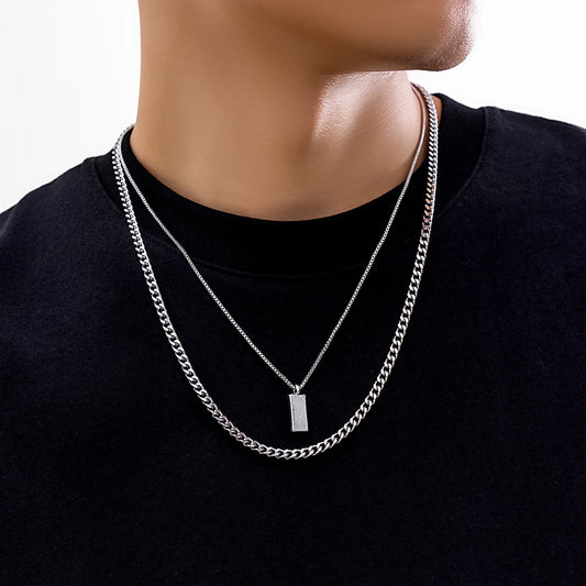 The Pentagon Box Necklace